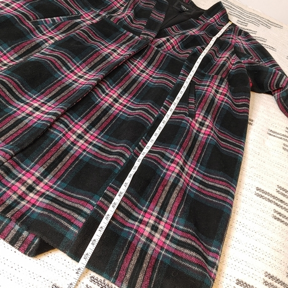 TORRID Plaid Wool Coat Size 6 (6X) - Picture 14 of 14